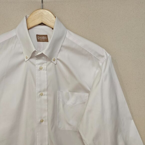 Gitman Brothers Ultra Fine Pinpoint Oxford Button Down 16.5 - Picture 1 of 8